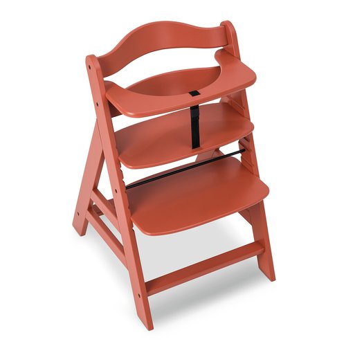 Alpha+ wooden highchair - cork, brown , Hauck | La Redoute