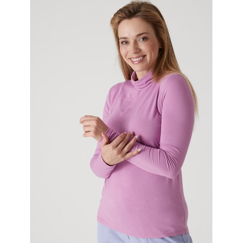 Sous pull avec fronces rose Daxon La Redoute