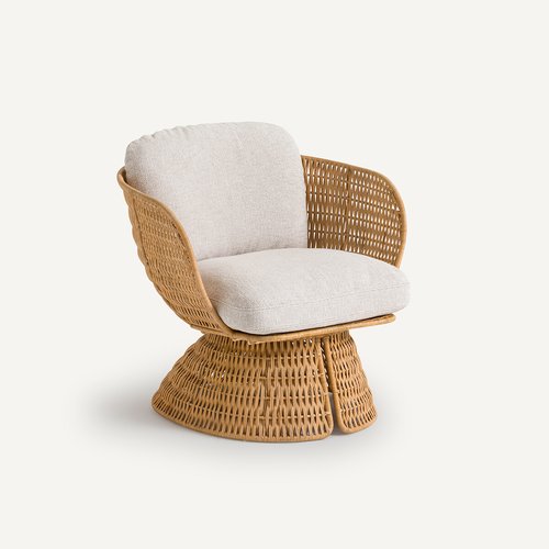 Rattan armchair cushions best sale