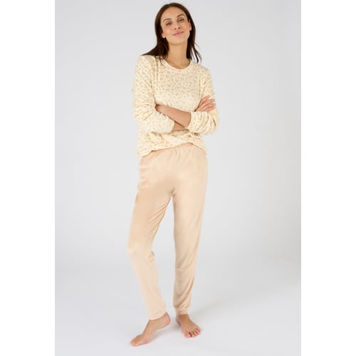 Pyjama Femme Damart Thermolactyl Velours - Taille 38-40 (S), Couleur Vert - 95% Polyester, 5% élasthanne - Chaleur Confortable Hiver, Lavable 30°C