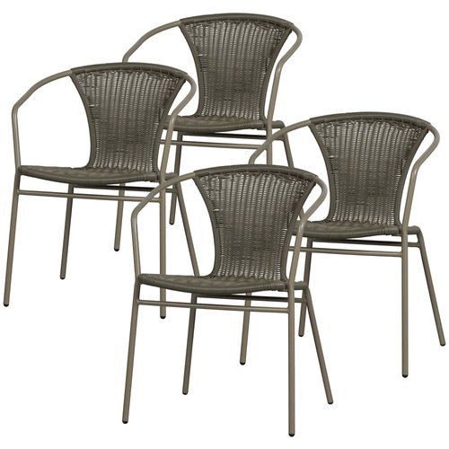 Chaises de jardin en rotin weston jungle Woood La Redoute
