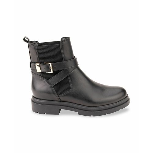 Boots en cuir simone Les Tropeziennes Par M Belarbi noir La Redoute