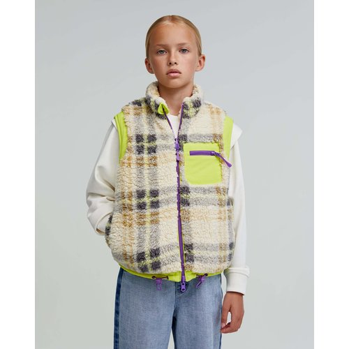 Veste polaire carreaux cheap
