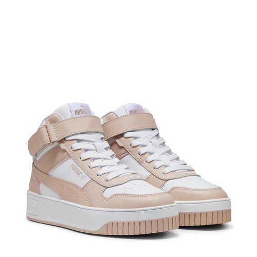 Carina street mid high top trainers in leather Puma La Redoute