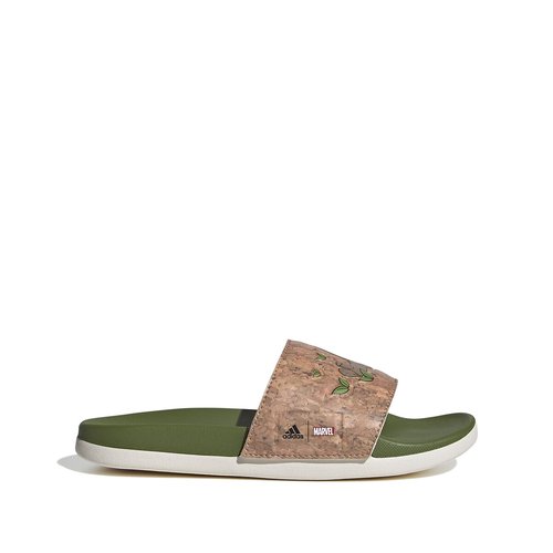 Kids adilette comfort groot sliders brown khaki Adidas Sportswear La Redoute