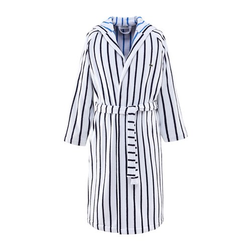 Peignoir de bain en coton 420 g m l reversible Lacoste La Redoute