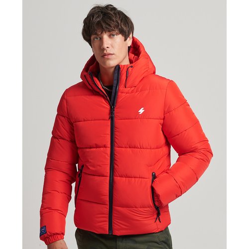 Doudoune zippe a capuche Sports Puffer