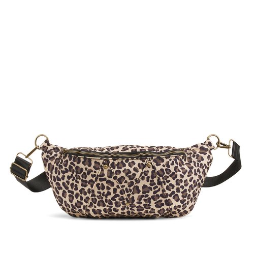 Nila bum bag in animal print leopard print Pieces La Redoute