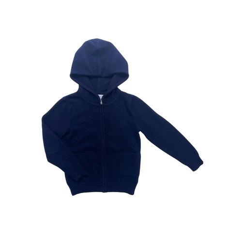 Hoodie marine en cachemire Tres bon etat