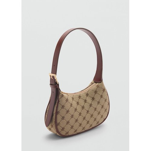 Sac porte epaule imprime logo Mango La Redoute