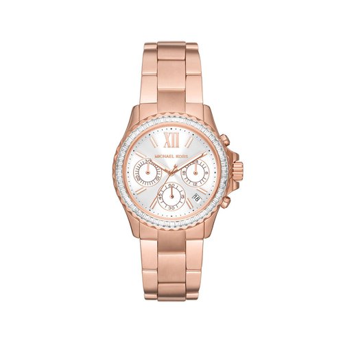 Montre analogique everest dore rose blanc dore rose Michael Kors La Redoute