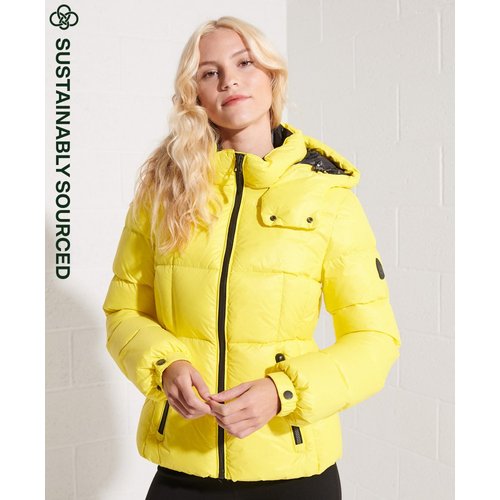 Doudoune a capuche mountain agrume zest Superdry La Redoute