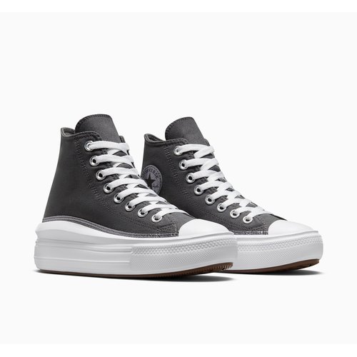 Kids chuck taylor all star move shinefetti high top trainers dark grey Converse La Redoute
