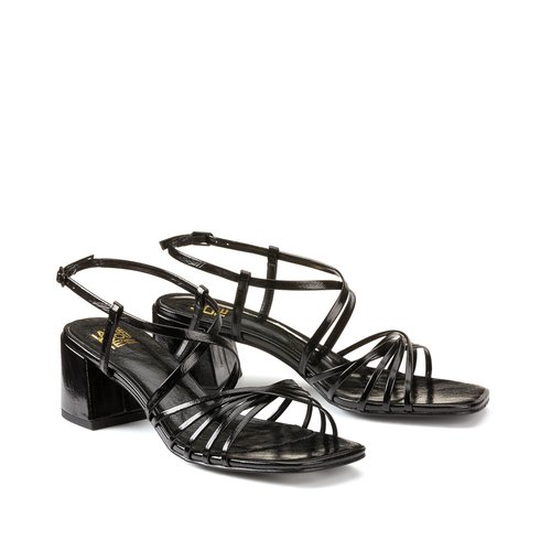 Thin block heel sandal hot sale