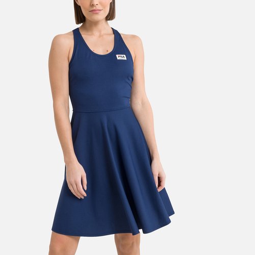 Teldau skater dress with crossover back navy blue Fila La Redoute