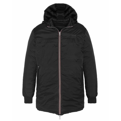 Reversible hooded padded parka black Schott La Redoute
