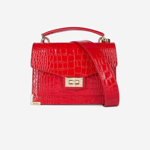 Sac a main a bandouliere emily The Kooples rouge La Redoute