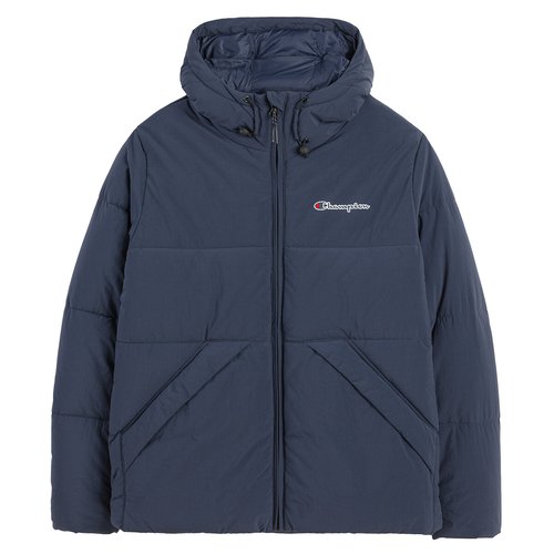 Doudoune a capuche petit logo Champion La Redoute