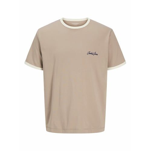 Abercrombie &amp; Fitch T-Shirt Uomo In Puro Cotone Nero Taglia Media &ndash; Ricamo Logo