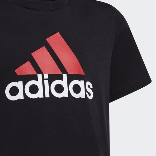Black and red adidas t shirt online