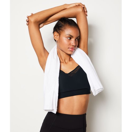 Brassiere de sport sans armature maintien fort moove noir Etam La Redoute