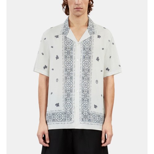 Chemise imprimee manches courtes