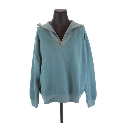 Pull over en coton tres bon etat bleu Swildens La Redoute