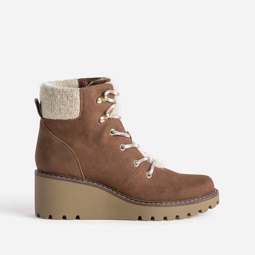 Boots a talon carolina marron Eram La Redoute