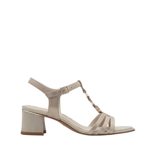 Beige t strap sandals shop
