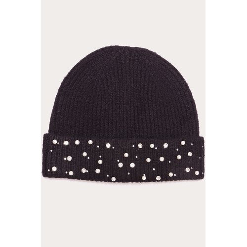 Bonnet details bijoux noir Cache Cache La Redoute