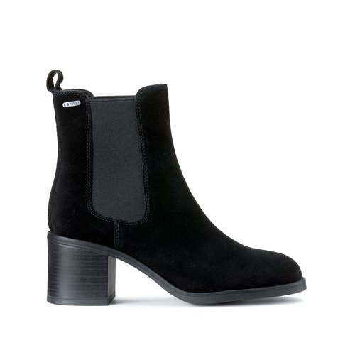 Black heel chelsea boots online