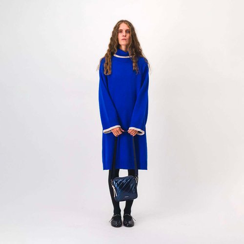 Robe en laine merinos maggyla mer turque Bensimon La Redoute