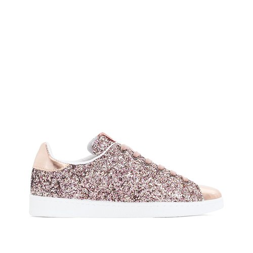 Victoria grise pailletée sale