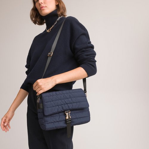 Bolso acolchado azul marino La Redoute Collections La Redoute