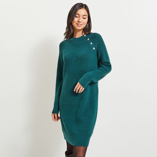 Robe pull vert Grain De Malice La Redoute