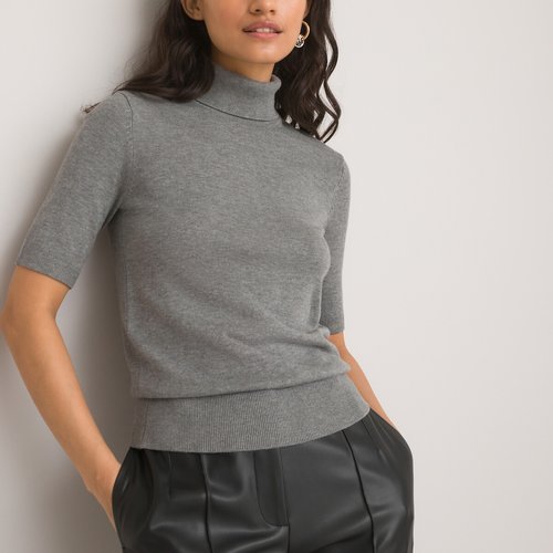 Basic short sleeve jumper La Redoute Collections La Redoute