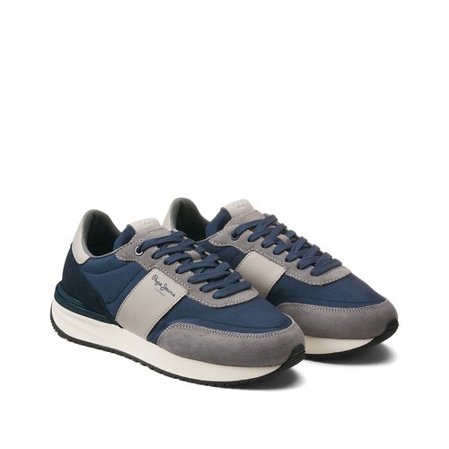 Buster supra m low top trainers blue Pepe Jeans La Redoute