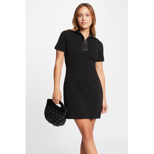 Robe rayée morgan top