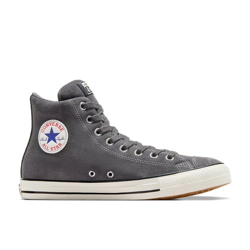 All star wide hi sport x hoops high top trainers in suede dark grey Converse La Redoute