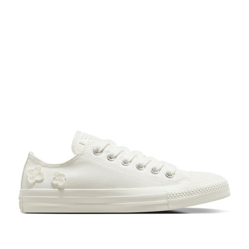 Converse white all star frilly thrills ox trainers sales