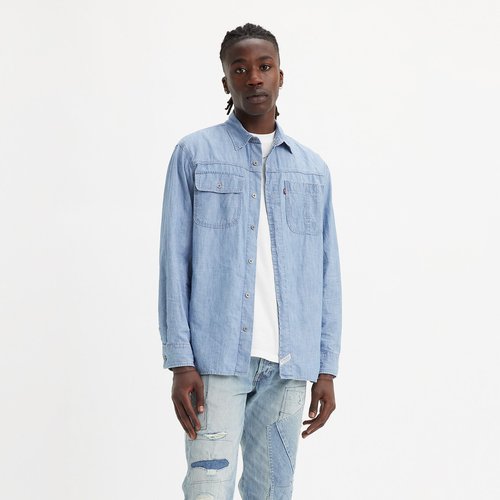 Auburn worken shirt sky blue Levi s La Redoute