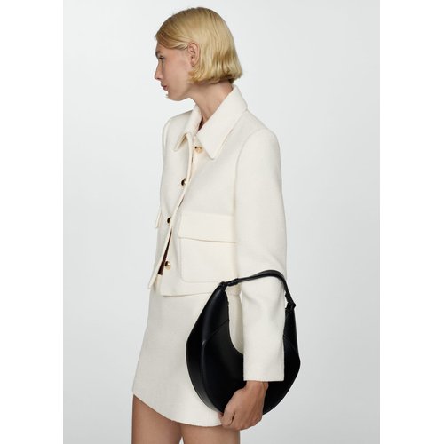 Jupe en tweed mango online