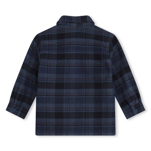 Chemise Thermique Lands' End Garçon 8 Ans - Manches Longues Bleu Marine