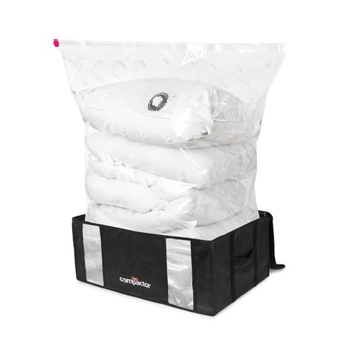 Compactor boite de rangement sous vide cosmos xxl noire Couleur noir Compactor La Redoute