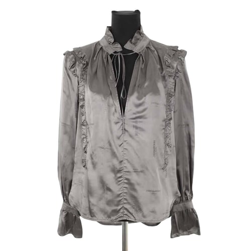 Tunique Grise ZADIG & VOLTAIRE Taille XS - Occasion En Parfait état, Coupe Petite