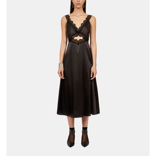 Robe longue nuisette satin online
