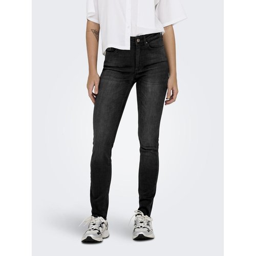 Jean skinny onlblush taille haute skinny fit jeans washed black Only Tall La Redoute