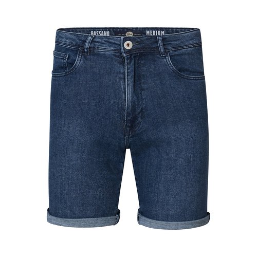 Denim Straight Shorts