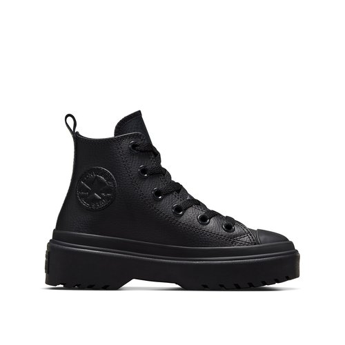 Chuck taylor all star lift ripple black top