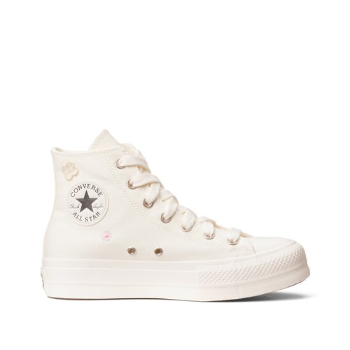 Chuck taylor lift flower play high top trainers Converse La Redoute